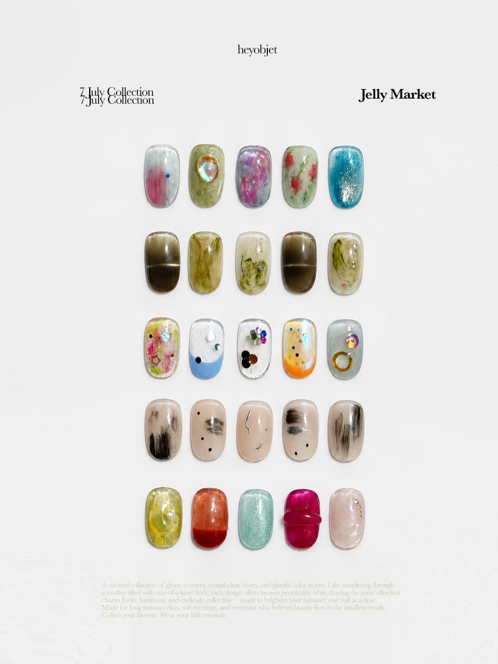[Jelly market] PRICE 01. 92,000원 02. 89,000원 03. 95,000원 04. 79,000원 05. 69,000원 ✨헤이오브제는 지난 컬렉션들도 동일한 가격과 퀄리티로 상시 시술 가능…