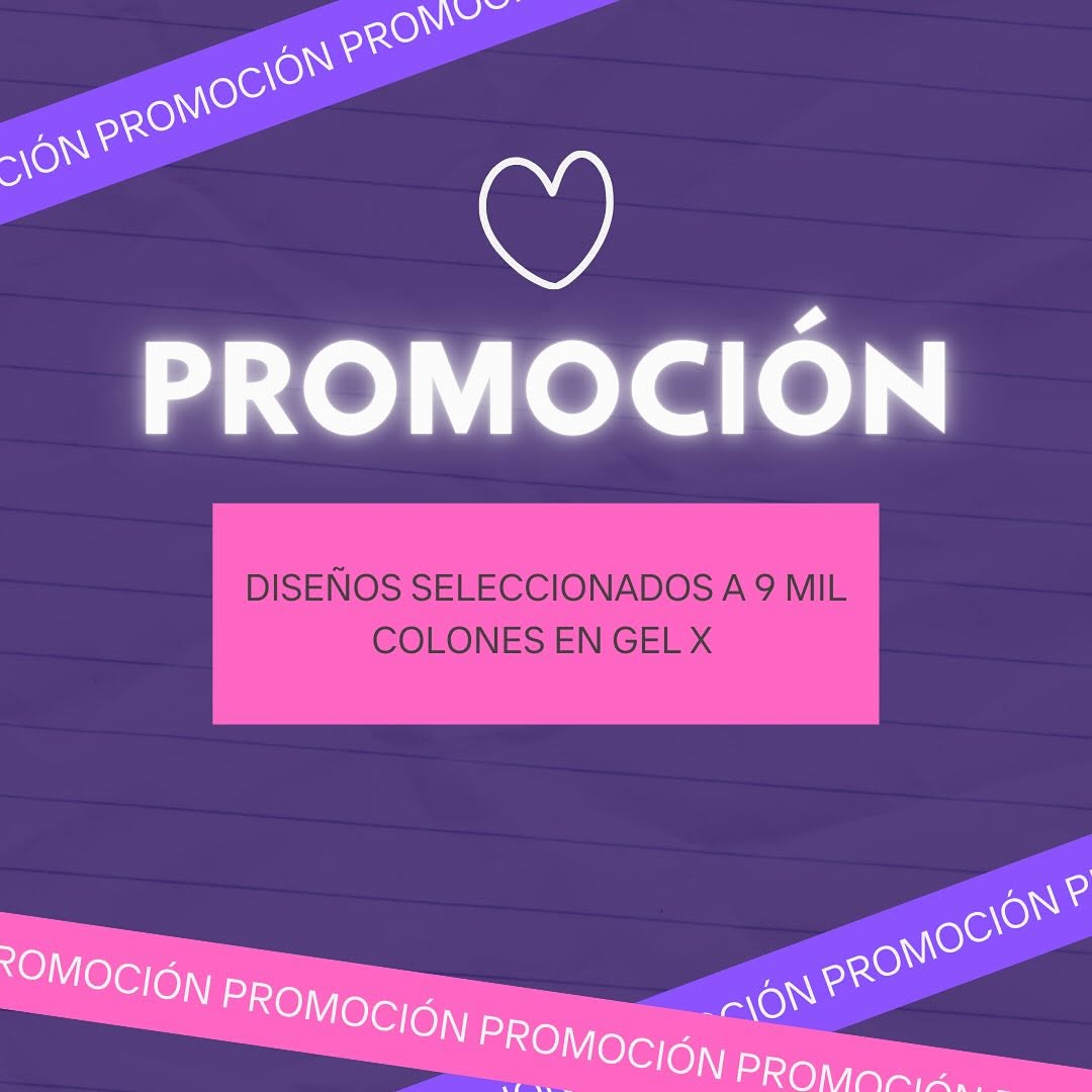 Hola Hola ! Vamos a Tener todo este tipo de diseños a 9 mil Colones el set de gel x , incluso si tienen diseños en ment…