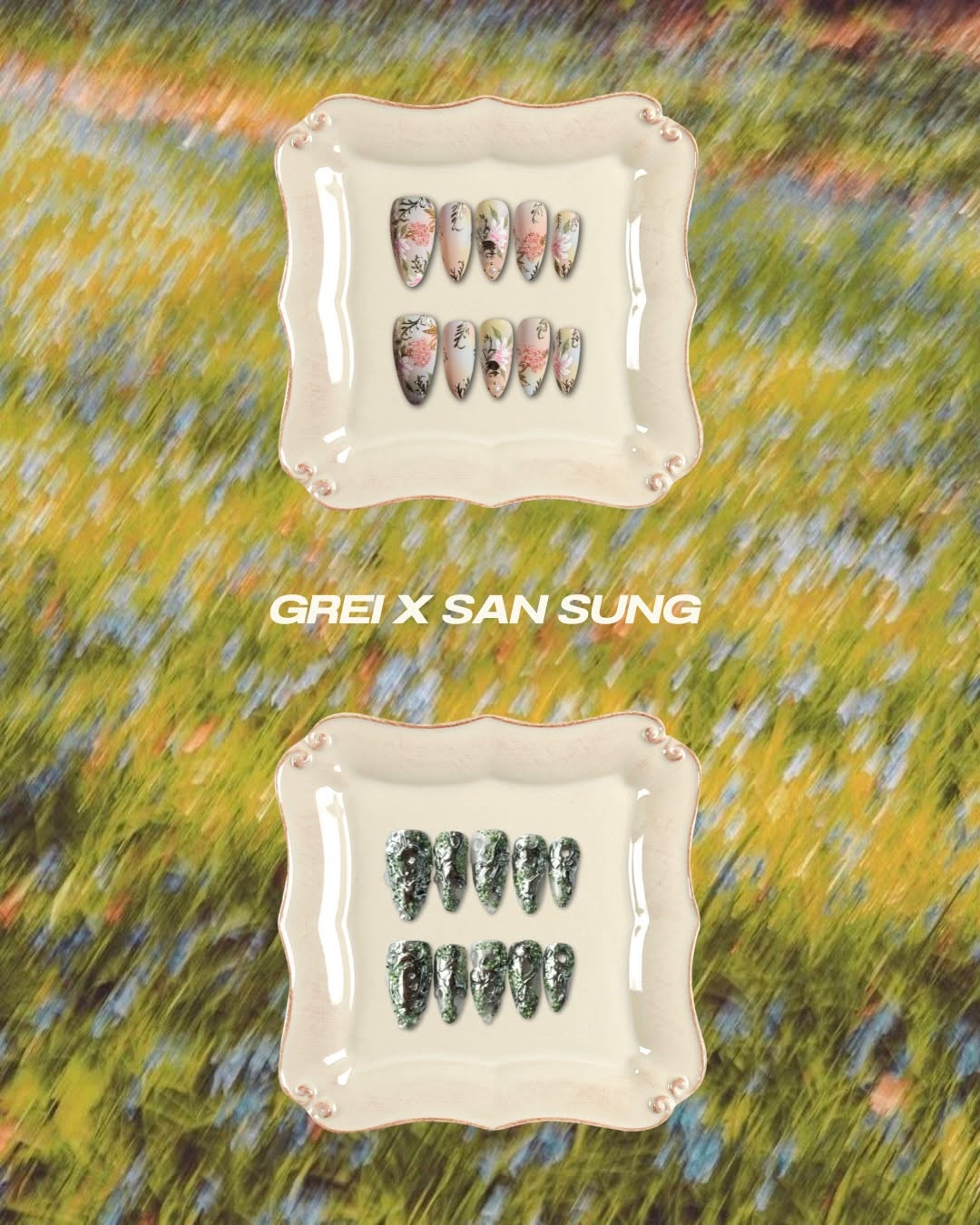 GREI x San Sung available now