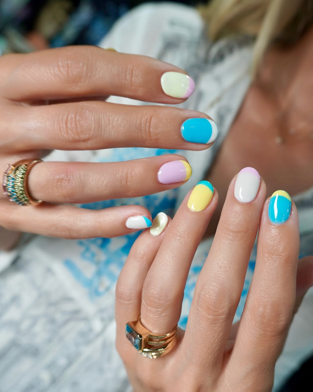 솜사탕☁️☁️☁️ #unistella #ネイルサロン #ユニステラ #UnistellaSeoul #unistella_ellie_nails